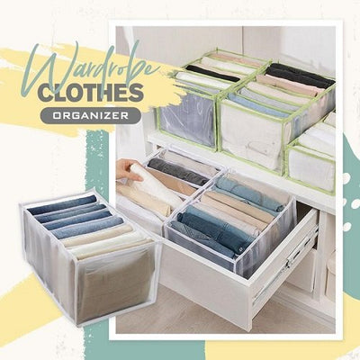 Wardrobe Clothes Organizer（2PCS）