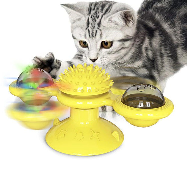 Cat Puzzle Windmill Toy