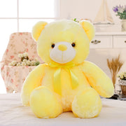 32-50cm Luminous Creative Light Up LED Teddy Bear Stuffed Animals Plush Toy Colorful Glowing Teddy Bear Christmas Gift for Kid