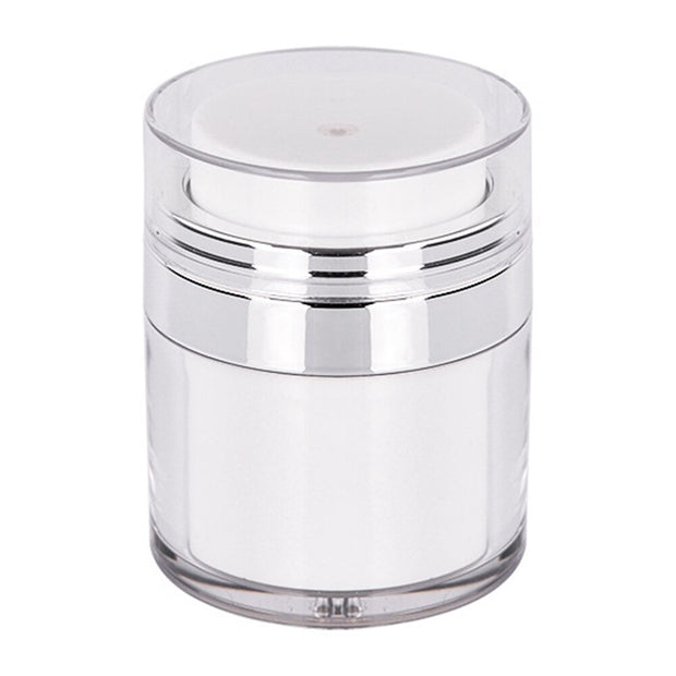 Newest Cream Jar Vacuum Bottle Travel Portable Refillable Cosmetic Cream Container Cream Jar Vacuum Bottle Leak-proof & Airtight