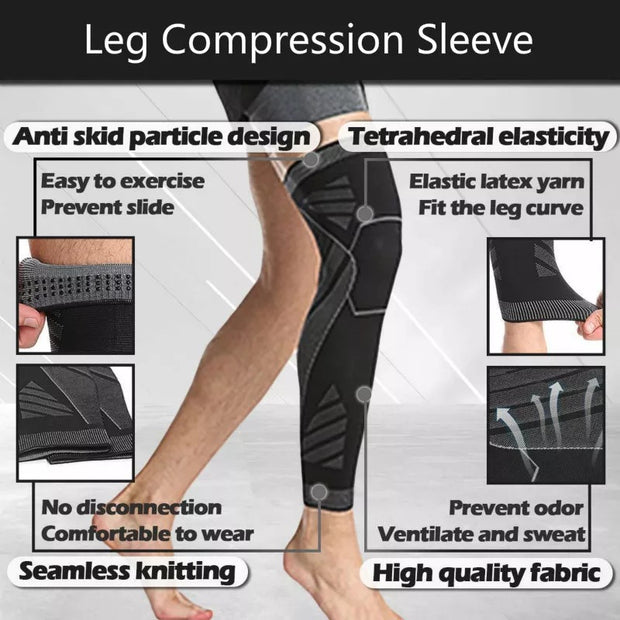 KNEE & LEG PERFORMANCE COMPRESSION SLEEVES